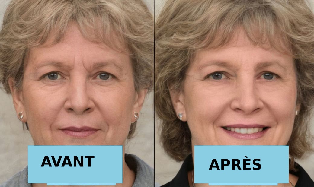 Avant après Margret collagène
