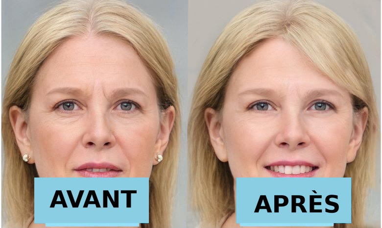 Avant après Susan collagène