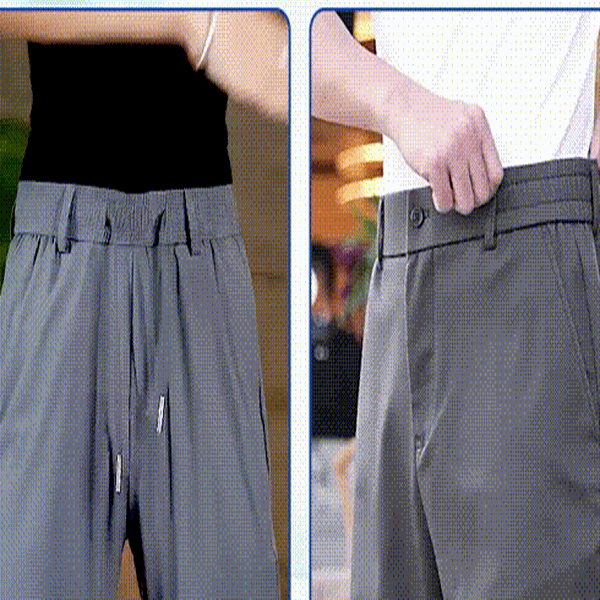 Démonstration effet stretch pantalon Kalvona Flexor