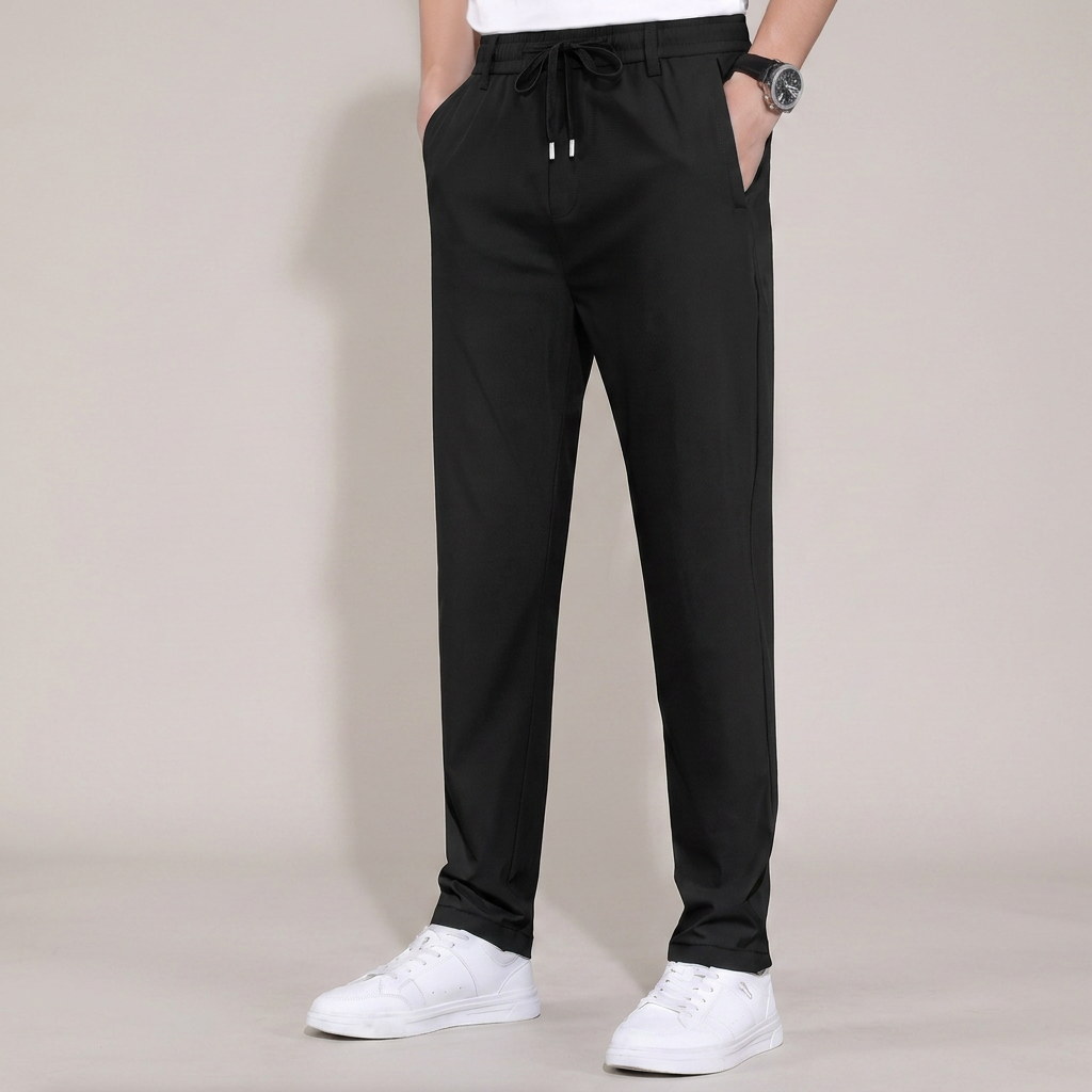 Kalvona Flexor pantalon noir porté