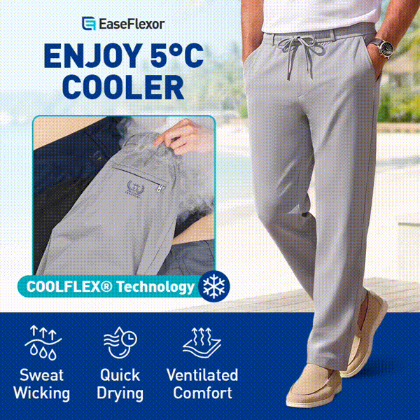 Démonstration pantalon stretch Kalvona en mouvement