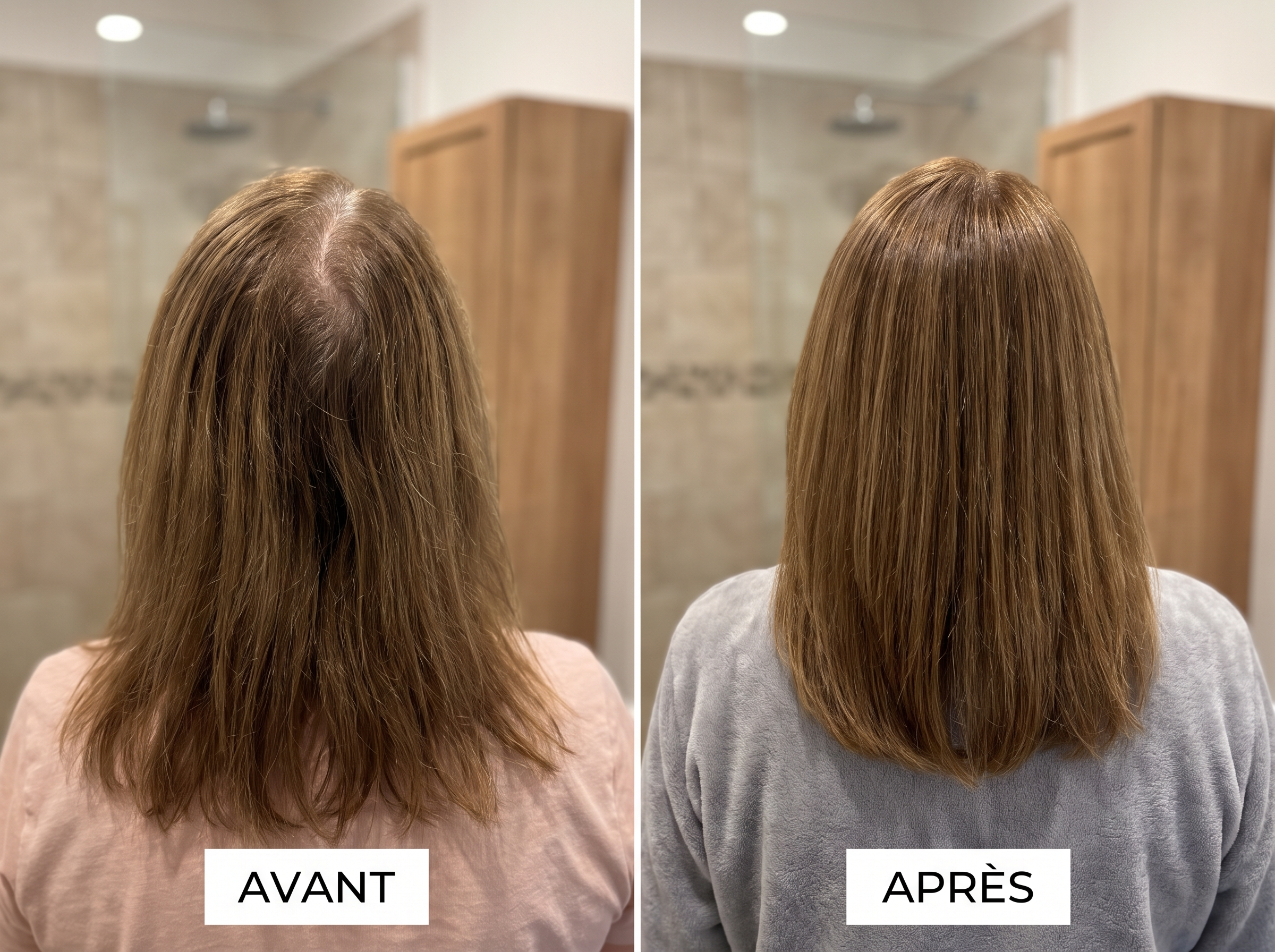 Kalvona DensiRacine avant après femme 3