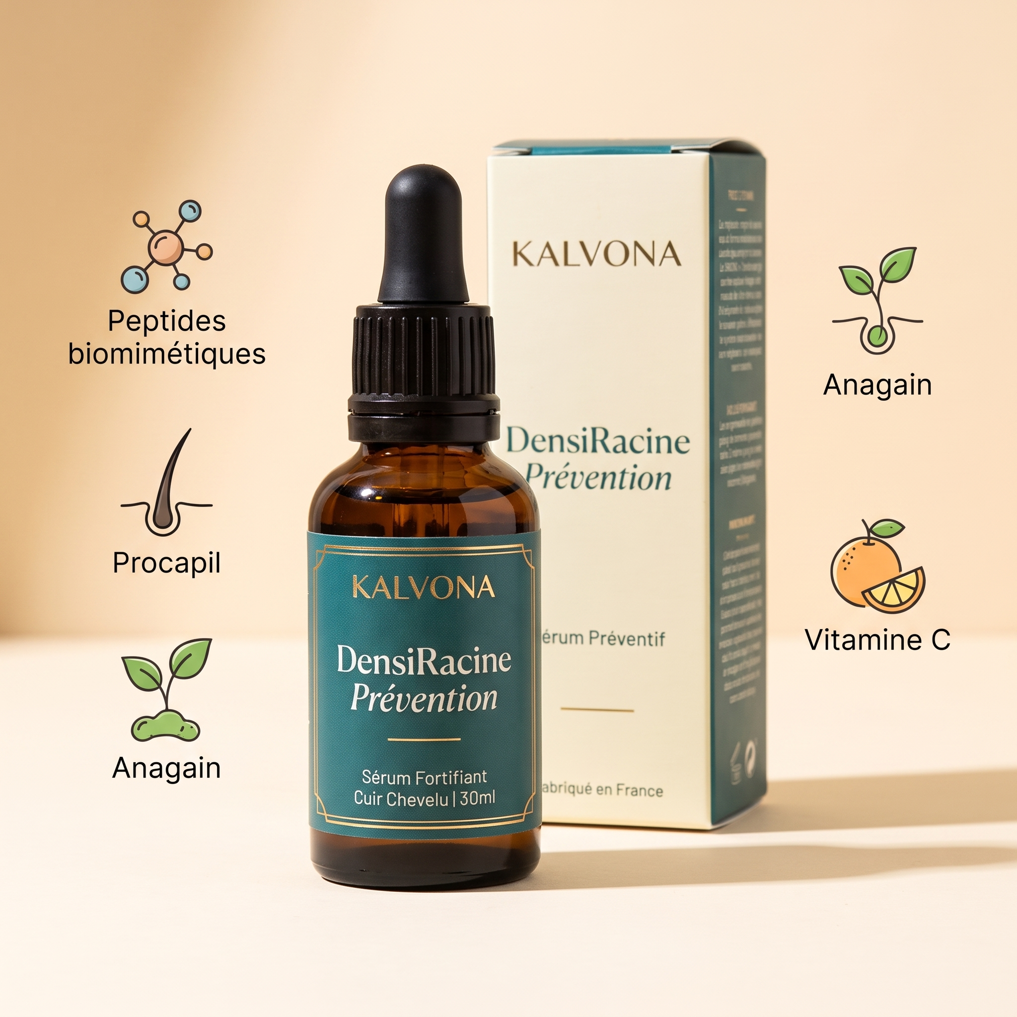 Kalvona DensiRacine Prévention - Nano Banana Pro
