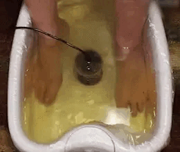 GIF bain de pieds ionique Kalvona