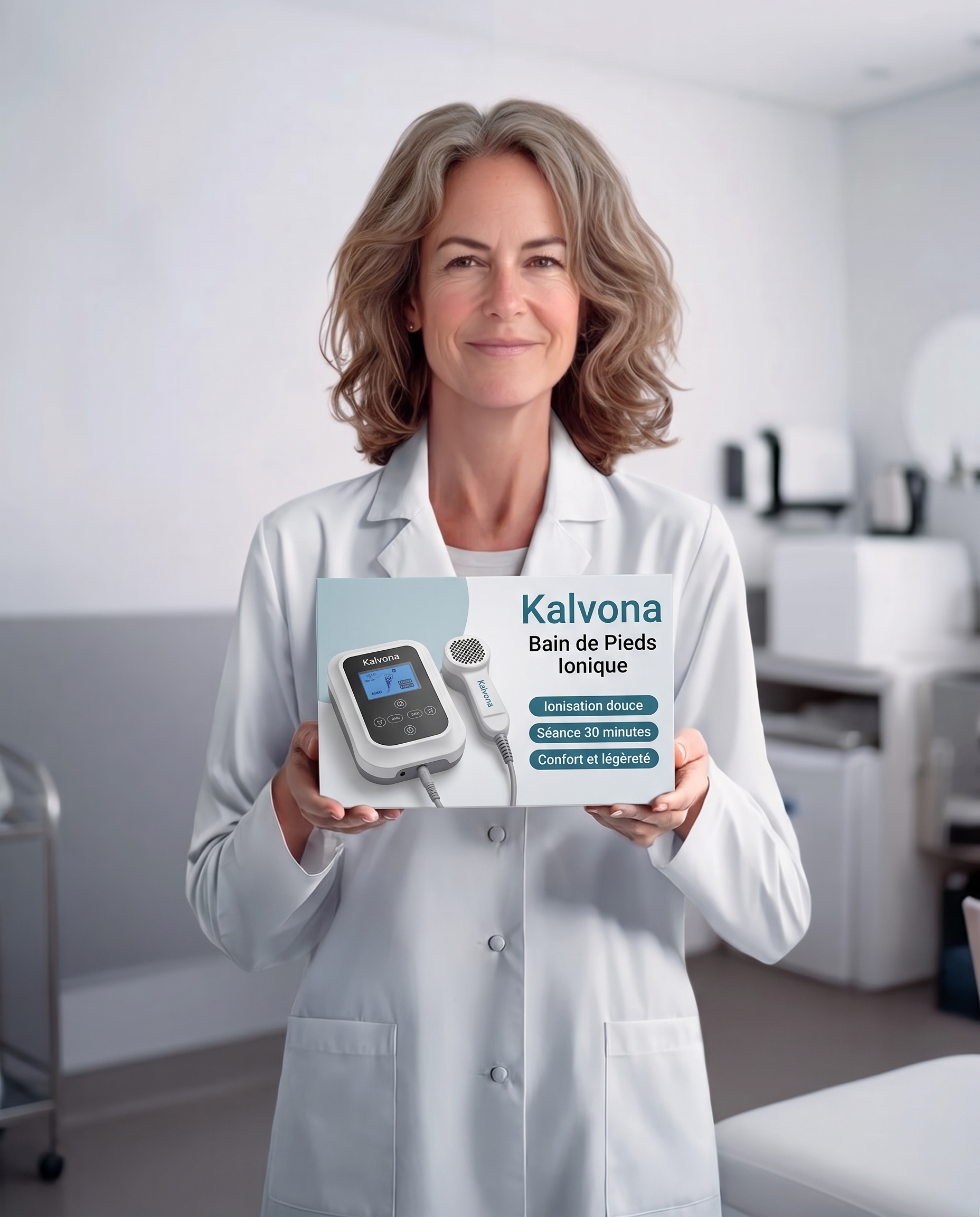 Expert bien-être Kalvona Bain de Pieds Ionique